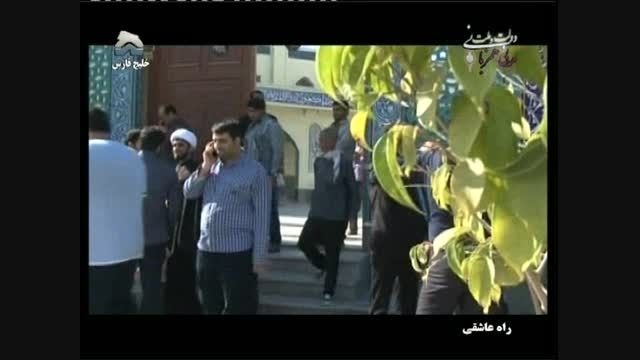 پیاده روی اربعین دانشجویی دانشگاه های استان هرمزگان 93