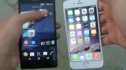 iPhone 6 vs Sony Xperia Z2 _Outdoor Visibility Test