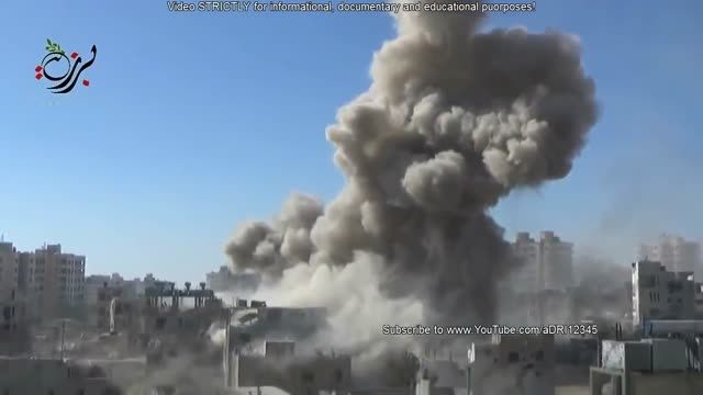 حملات ویرانگر جنگنده سوریه علیه تروریست - 14 دقیقه بمب