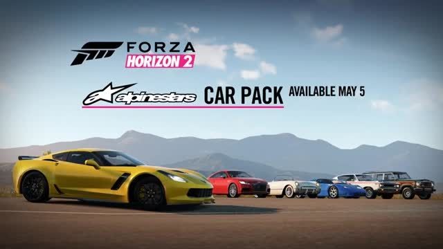 تریلر Forza Horizon 2 Alpinestars Car Pack