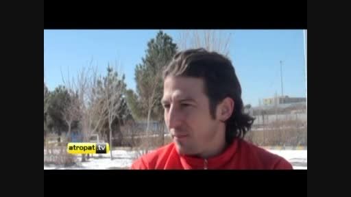 مصاحبه با بازیکنان تراکتورسازی پیش از سفر به ازبکستان
