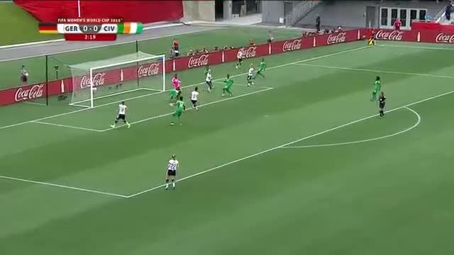 آلمان 1 - 0 ساحل عاج (جام جهانی زنان 2015 کانادا)