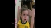 گریه بچه بخاطر مصدومیت نیمار (نبینی از دست رفته)