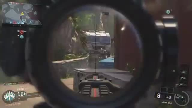 گیم پلی از sniper cod bo3