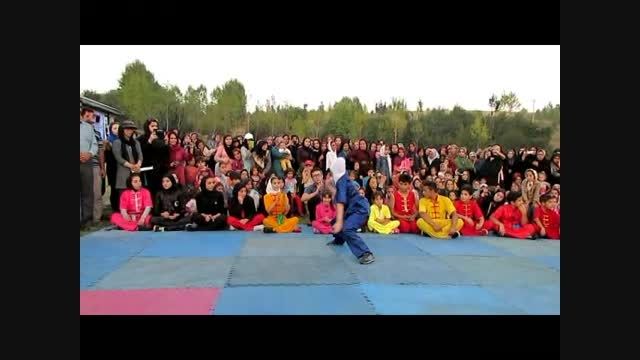 حرکات نمایشی توسط روژبن علی کرمی در جشنواره یخکش
