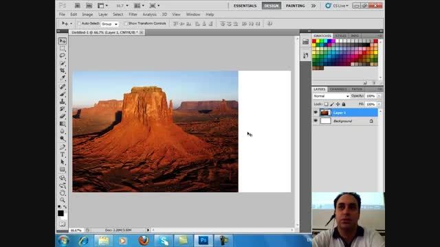 5- Photoshop به روش ساده - پنجره لایه ها