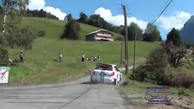 Rallye Mont-Blanc Morzine 2014 +embarqu&eacute;e Porsche