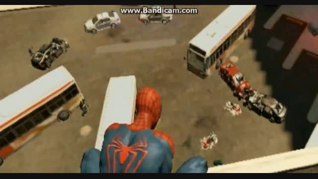 گیم پلی بازی the amazing spider-man2 ساخت خودم