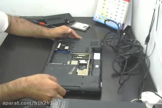 آموزش تعمیر لپ تاپ HP Compaq Presario CQ62