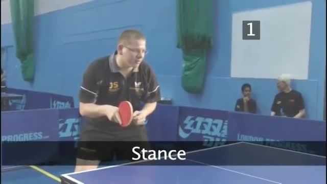 آموزش تکنیک های تنیس روی میز