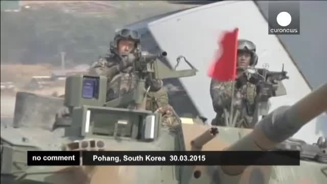 مانور نظامی در کره جنوبی