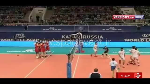 حواشی بازی ایران-روسیه