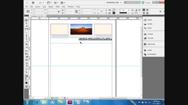11- آموزش InDesign - ساخت layout دلخواه