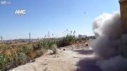 انفجار موشک تروریستهای سوریه