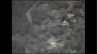 حمله روسها به انبار مهمات داعشی ها در سوریه