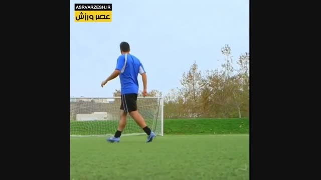 آموزش فوتبال - شوت به دروازه (18)