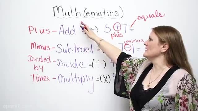 آموزش لغات تخصصی رشته ریاضی به زبان انگلیسی 1
