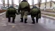 حرکت احمقانه سربازان روس