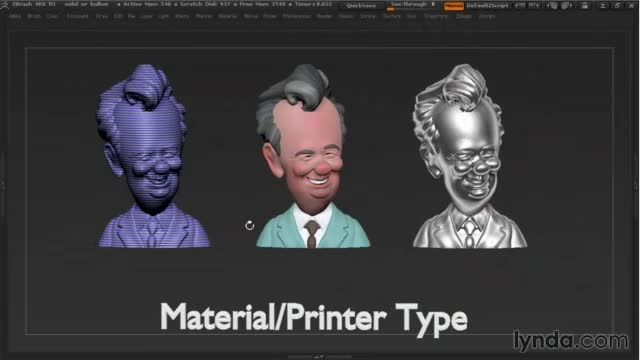 Lynda - 3D Printing with ZBrush