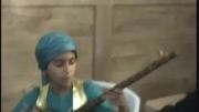 تنبور نوازی زیبا از نوجوان یارسانی خانم پارمیدا حسینی