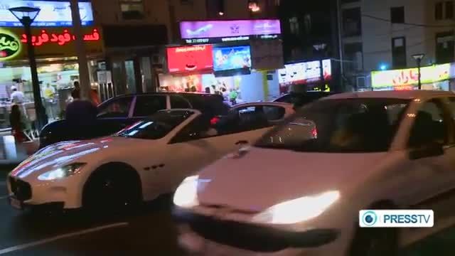گزارش پرس تیوی از کاخها و ماشینها لوکس مایه داران تهران