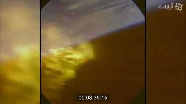 ویدیوی تماشایی از فضاپیمای Orion در حال ورود به جو زمین