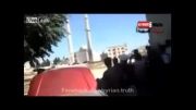 تخریب مسجدی در سوریه توسط وهابی های ازخدا بیخبر