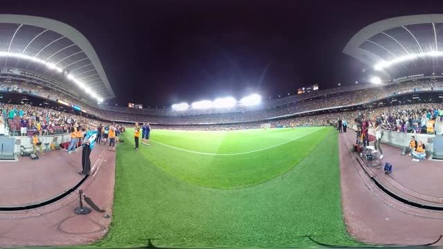 بارسلونا در جام خوان گامپر از زاویه 360 درجه | HD
