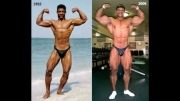 بدنسازان حرفه ای قبل و بعد از استروید ها