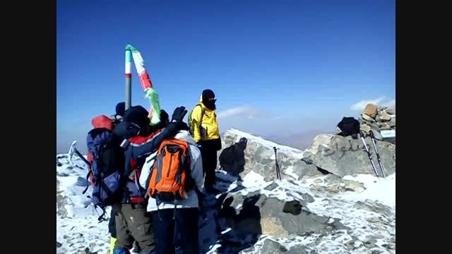 صعود زمستانه به قله دالانکوه(داراب شاه)