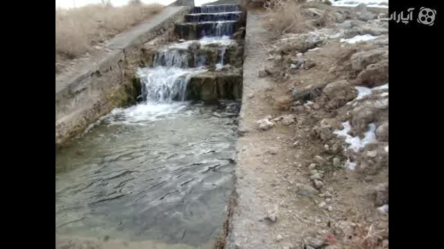 چشمه آب درمانی (چشمه آب کربنات) شهر گل تپه کبودراهنگ