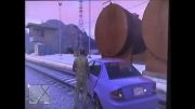 تصادف با قطار در بازی مشهور GTA V