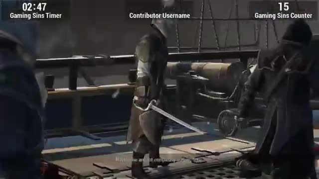 GS: تمام ایرادات Assassins Creed Rogue در 19 دقیقه!