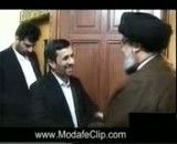 دیدار احمدی نژاد با نصرالله