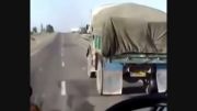 چپ کردن کامیون در ایران