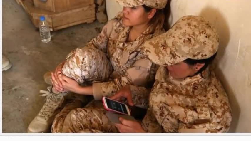 تصاویر دختران کورد پیشمرگه در جنگ علیه داعش-عراق-سوریه