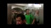 آتش سوزی در متروی مسکو
