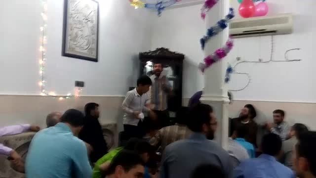 جشن زیبا غدیر94 حاج علی اصغر سلیمانی هیئت مشتاقان ظهور