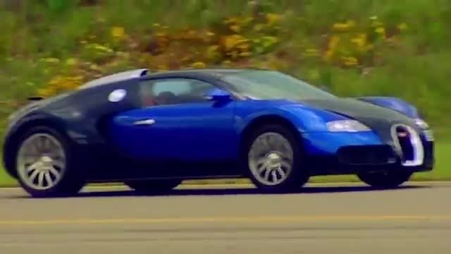 تست هندلینگ بوگاتی Veyron در برنامه Fifth Gear