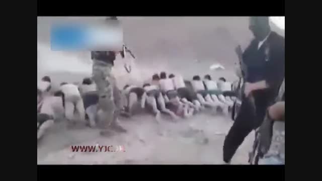 به رگبار بستن  200کودک بوسیله حرومزاده های داعش