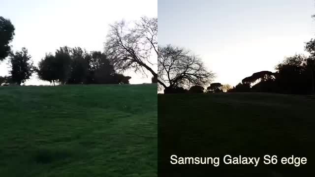 مقایسه فیلمبرداری  Galaxy S6 Edge vs Xperia Z3
