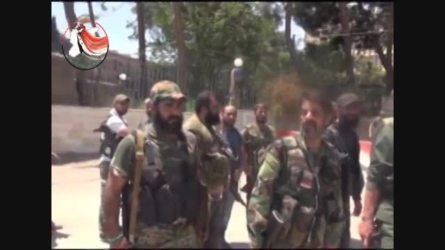 (18+) هلاکت وهابی ها در لباس ارتش سوریه