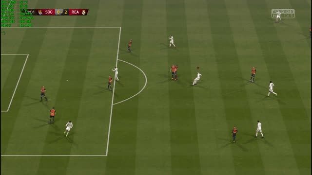گل فوق العاده زیبا چیپ Benzema در fifa 15 ZoomgSoccer