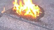 سوزاندن iPhone 5 با بنزین