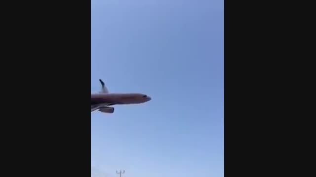 سقوط هواپیما در یزد