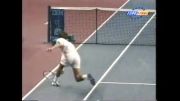 پیچ خوردن پا در تنیس