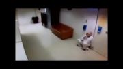 فرار زندانی واقعی . توسط دوربین زندان گرفته شده