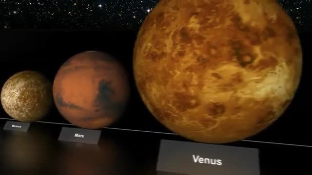 مقایسه اندازه سیارات و ستاره ها