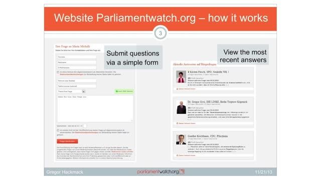 Parliament Watch