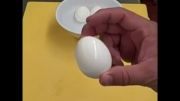 روش پوست كندن تخم مرغ به روش ساده :-/